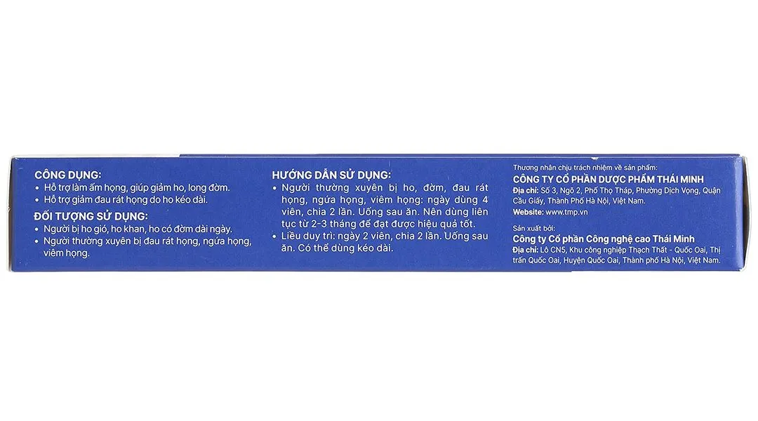 SIRO GIẢM HO HEVIHO THÁI MINH 100ML 21