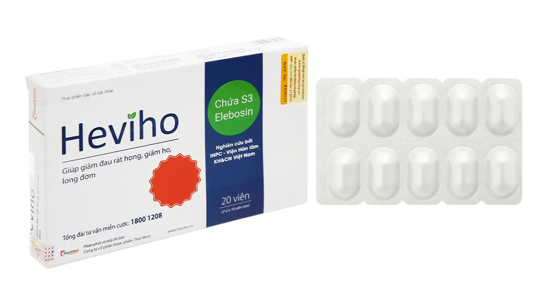 SIRO GIẢM HO HEVIHO THÁI MINH 100ML 26