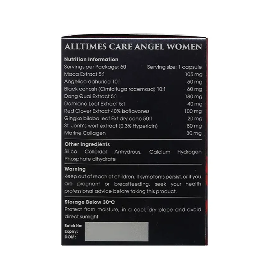 Thực phẩm bảo vệ sức khoẻ Alltimes Care Angel Women - Hộp 60 viên 4