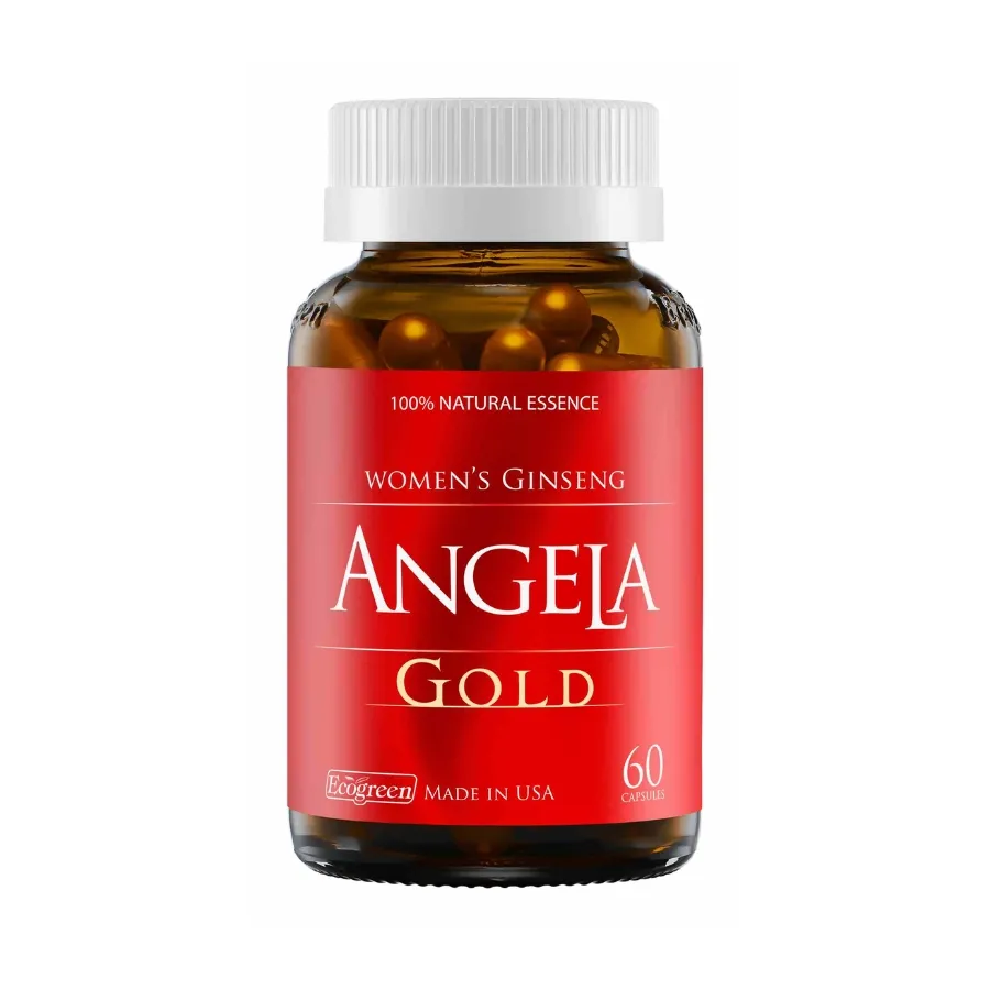 Thực phẩm bảo vệ sức khoẻ Angela Gold hỗ trợ tăng cường sinh lý nữ (Hộp 60 viên)