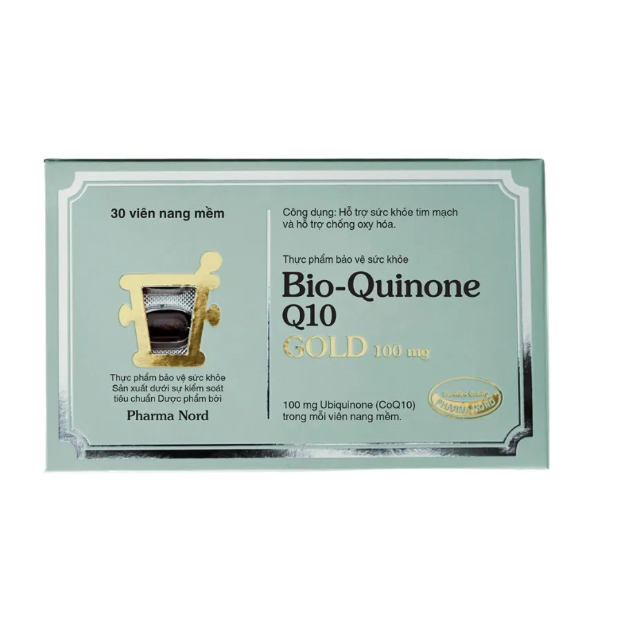 Thực phẩm bảo vệ sức khỏe Hỗ Trợ Tim Mạch Pharma Nord Bio-Quinone Q10 Gold 100 mg (Hộp 30 viên) 3