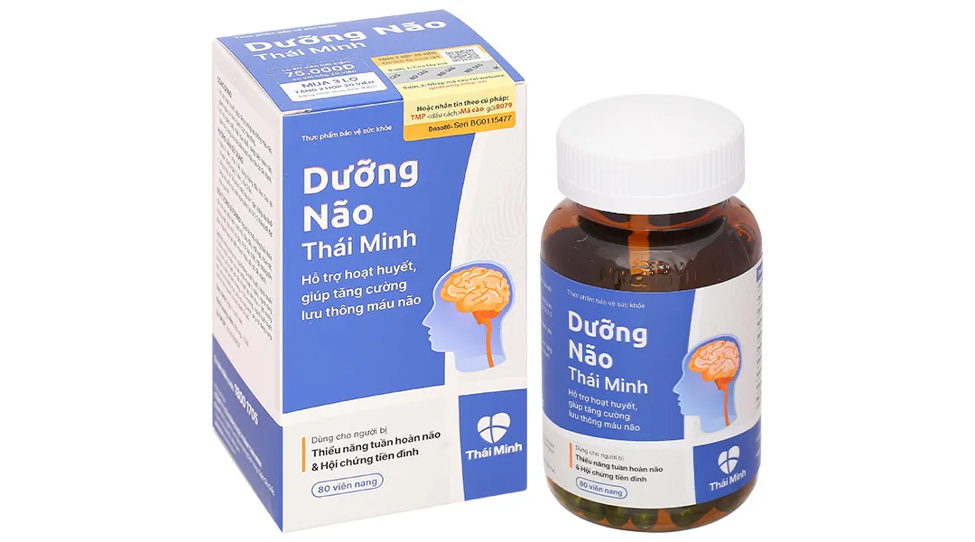 Thực phẩm bảo vệ sức khoẻ Dưỡng Não Thái Minh (2 vỉ x 10 viên) 19