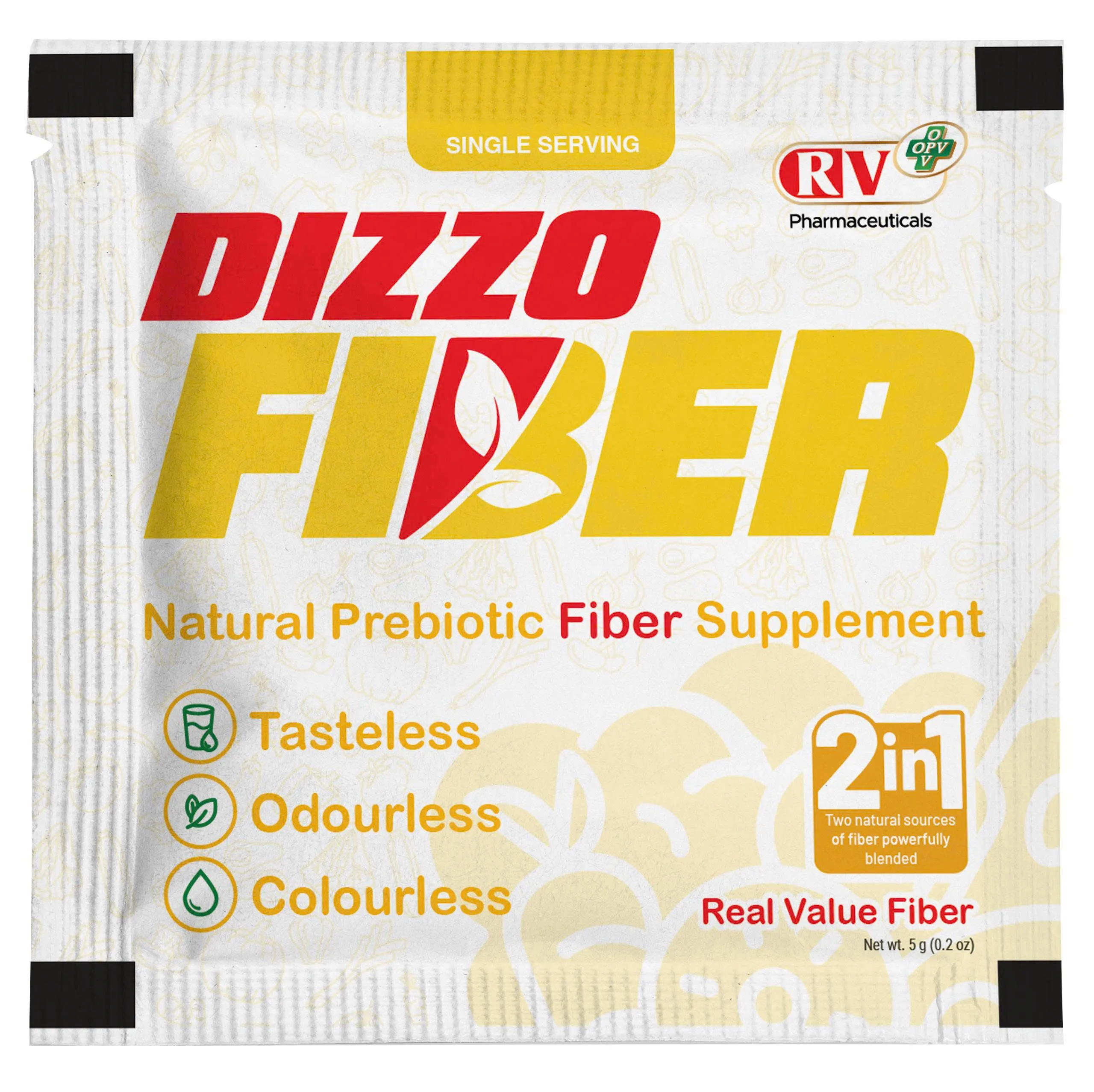 Thực phẩm bảo vệ sức khoẻ Dizzo Fiber hỗ trợ giảm tình trạng táo bón (Hộp 30 gói x 5g) 3