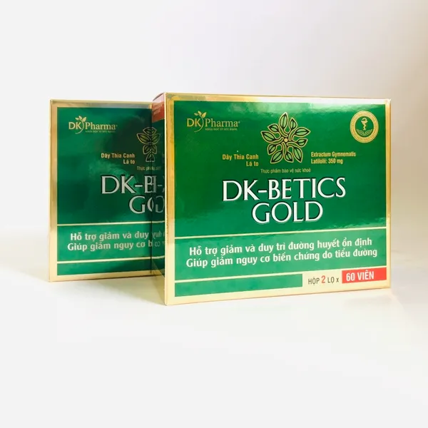 Thực phẩm bảo vệ sức khoẻ Dk-Betics Gold (120 viên) 2