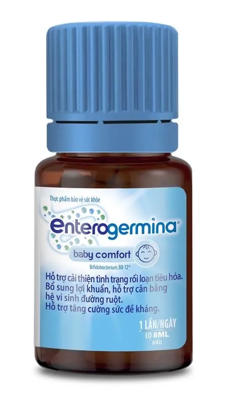 Thực phẩm bảo vệ sức khoẻ ENTEROGERMINA BABY COMFORT CH/8ML – bổ sung lợi khuẩn BB-12 hỗ trợ tiêu hoá cho trẻ 2