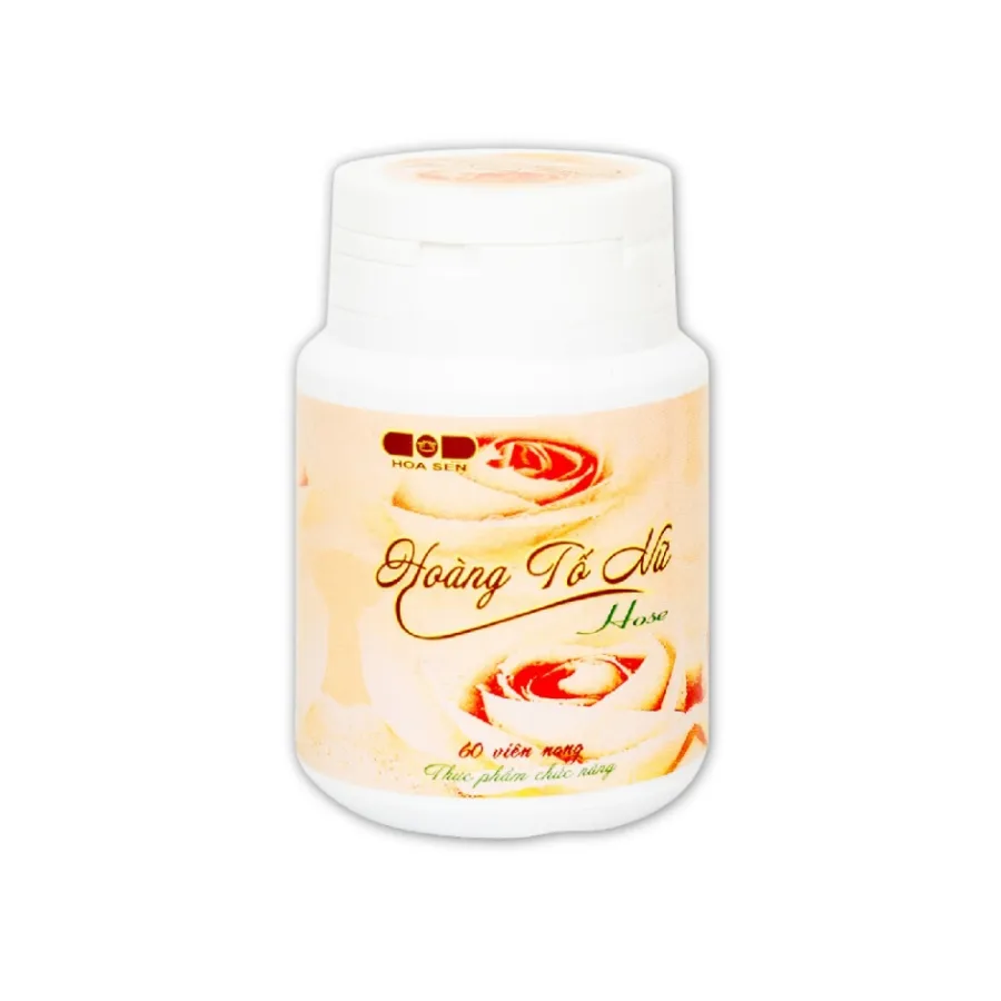 Thực phẩm bảo vệ sức khoẻ Hoàng Tố Nữ - Hộp 60 viên 2
