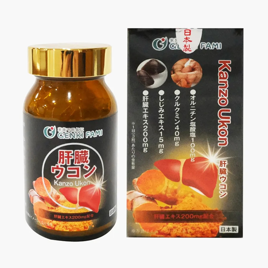 Genki Fami Kanzou Ukon - Thải độc gan