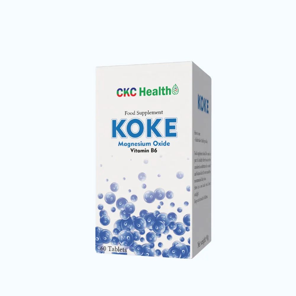 Thực phẩm bảo vệ sức khoẻ Koke Bổ Sung Magie (Hộp 60 Viên) 2
