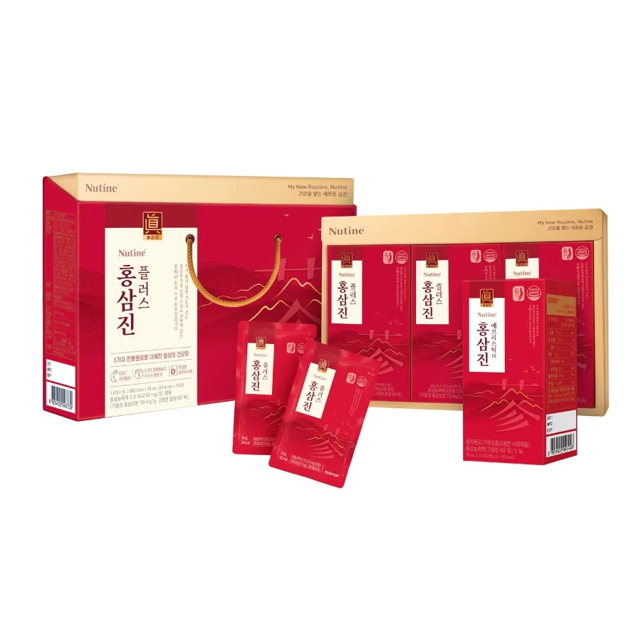 Thực phẩm bảo vệ sức khoẻ nước hồng sâm Hongsamjin Plus - 15 gói x 70ml 3