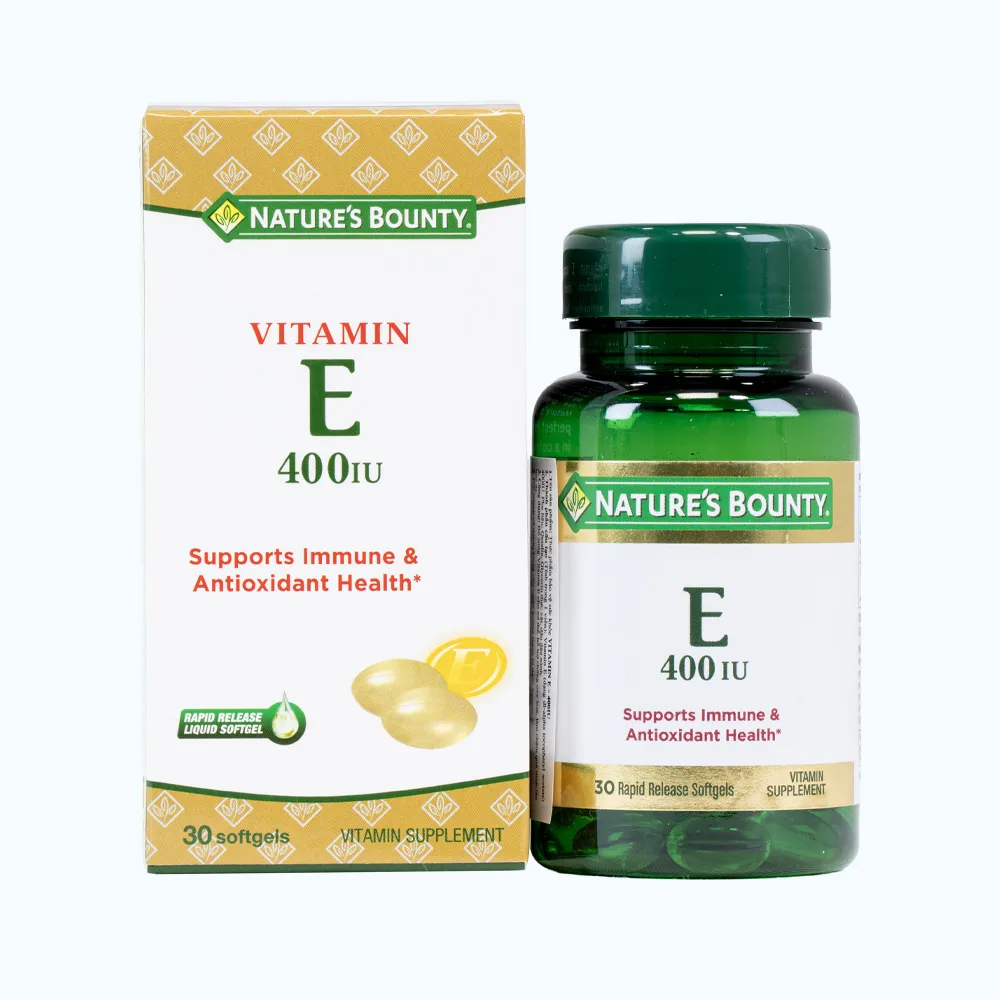 VITAMIN E 400IU NATURES BOUNTY 30V