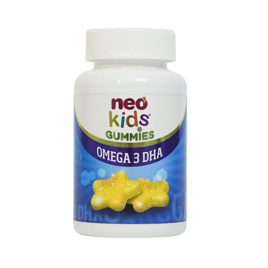 Thực phẩm bảo vệ sức khoẻ NEO KIDS® GUMMIES OMEGA 3 DHA - Hỗ trợ tốt cho mắt và não (60 viên)