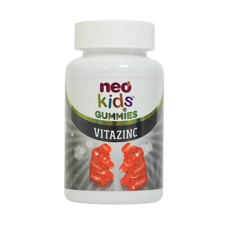 Thực phẩm bảo vệ sức khoẻ NEO KIDS® GUMMIES VITAZINC - Hỗ trợ tăng cường sức đề kháng (60 viên)