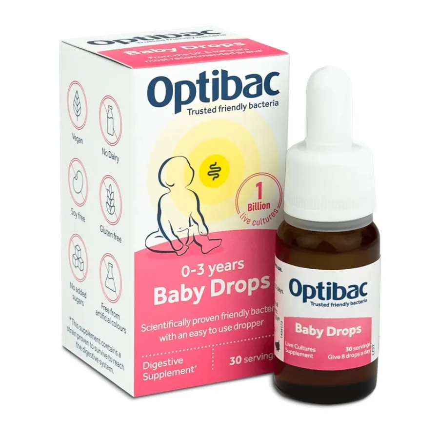 Thực phẩm bảo vệ sức khoẻ Optibac Baby Drops (Hộp 01 lọ 10ml)