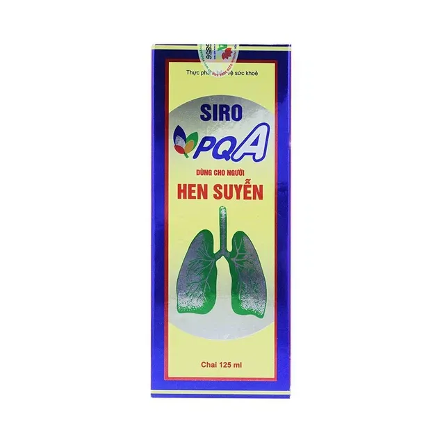Thực phẩm bảo vệ sức khoẻ Siro PQA (Dùng cho người hen suyễn) 2
