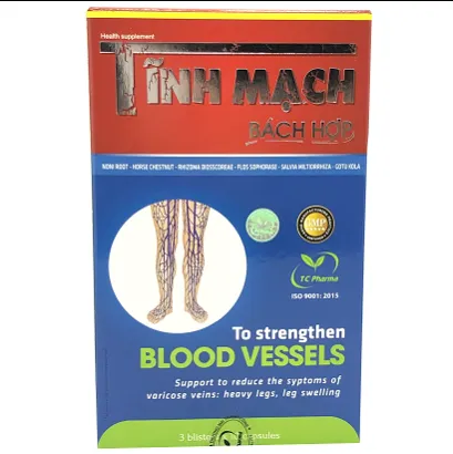 Thực phẩm bảo vệ sức khoẻ Tĩnh Mạch Bách Hợp (30 viên) 2