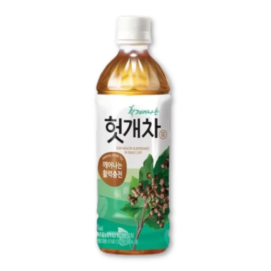 Thực phẩm bảo vệ sức khoẻ Trà Khúng Khéng Woongjin hỗ trợ giải rượu, thanh nhiệt, tỉnh táo sau cơn say (Chai 500ml)