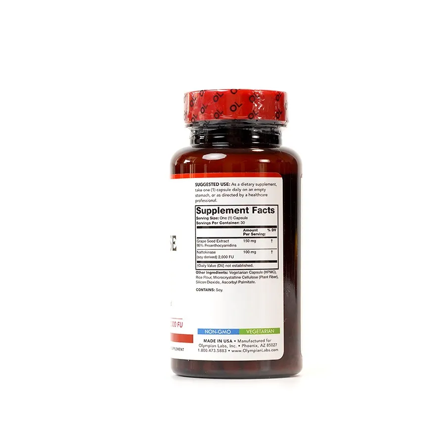 Thực phẩm bảo vệ sức khoẻ viên nang Nattokinase Complex (30 Viên) 4