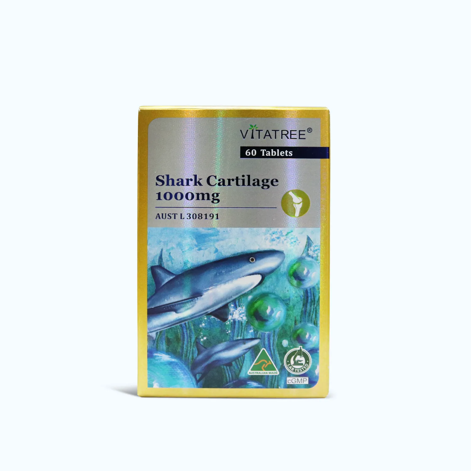 Thực phẩm bảo vệ sức khoẻ Vitatree Shark Cartilage Hỗ Trợ Sụn Khớp (Hộp 60 Viên) 3