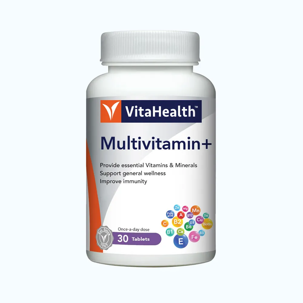 Thực phẩm bảo vệ sức khoẻ VitaHealth Multivitamin+ giúp tăng cường sức khỏe và sức đề kháng (Hộp 30 viên) 3