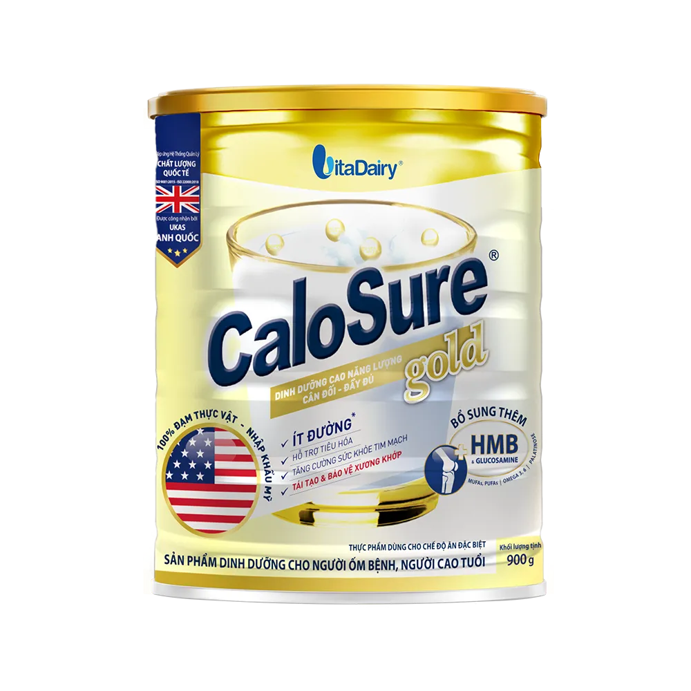 SỮA TĂNG CƯỜNG SỨC KHỎE TIM MẠCH CALOSURE GOLD VITADAIRY 900G