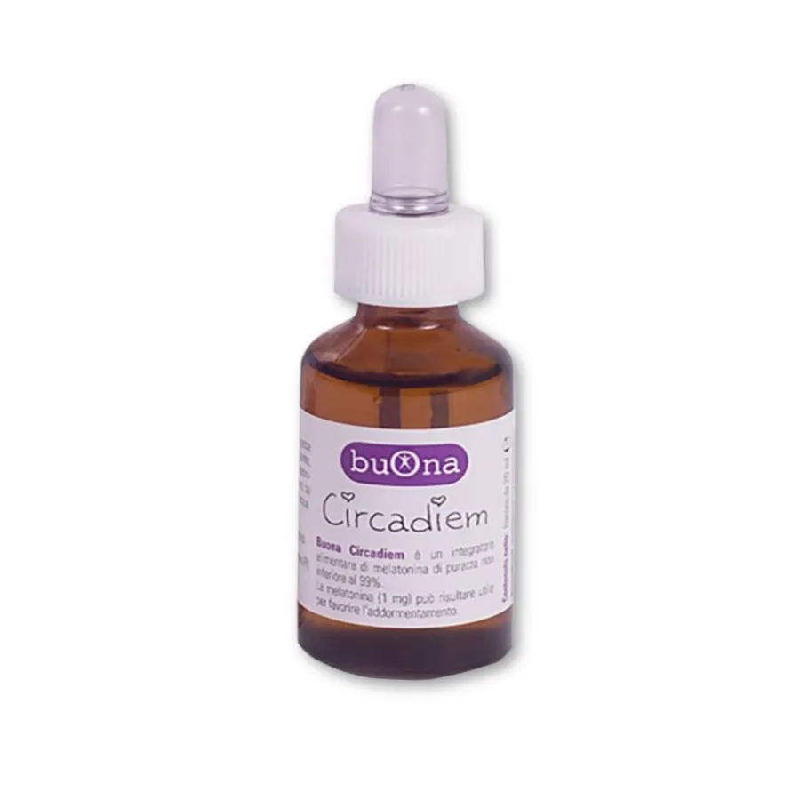 Thực phẩm hỗ trợ sức khoẻ Buona Circadiem giúp ngủ ngon, khôi phục đồng hồ sinh học (Lọ 20ml) 2
