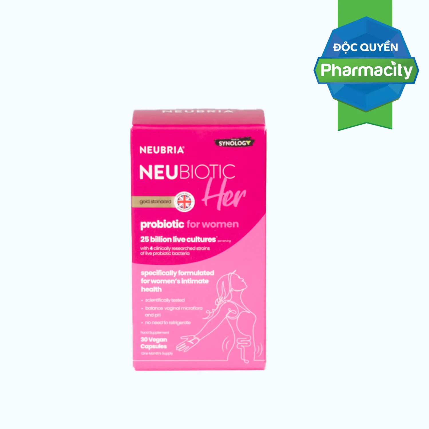 Thực phẩm Neubiotic Her bổ sung lợi khuẩn cho nữ giới (30 viên)
