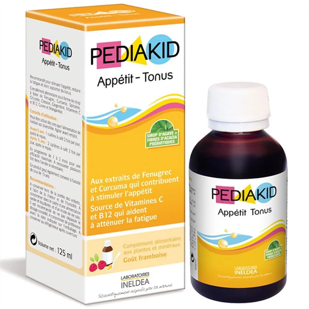 SIRO HỖ TRỢ KÍCH THÍCH THÈM ĂN PEDIAKID APPÉTIT TONUS 125ML