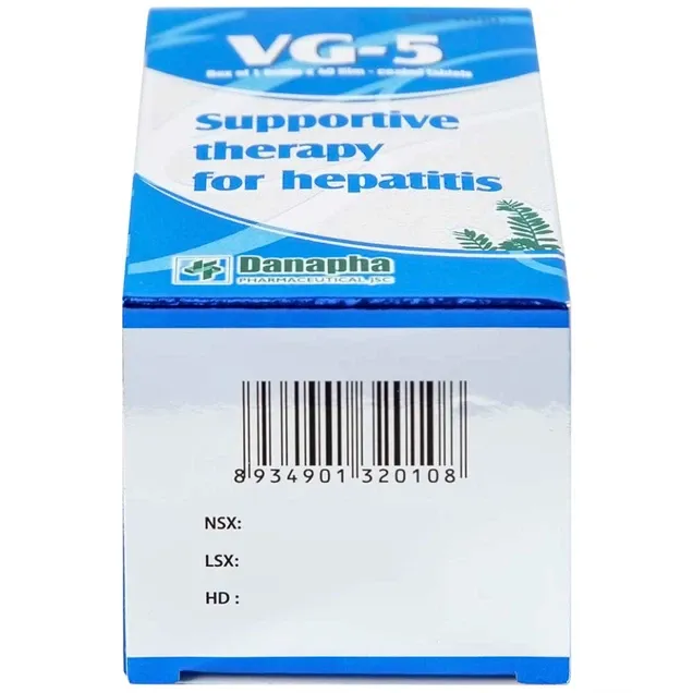 Thuốc VG-5 hỗ trợ viêm gan (40 viên) 6
