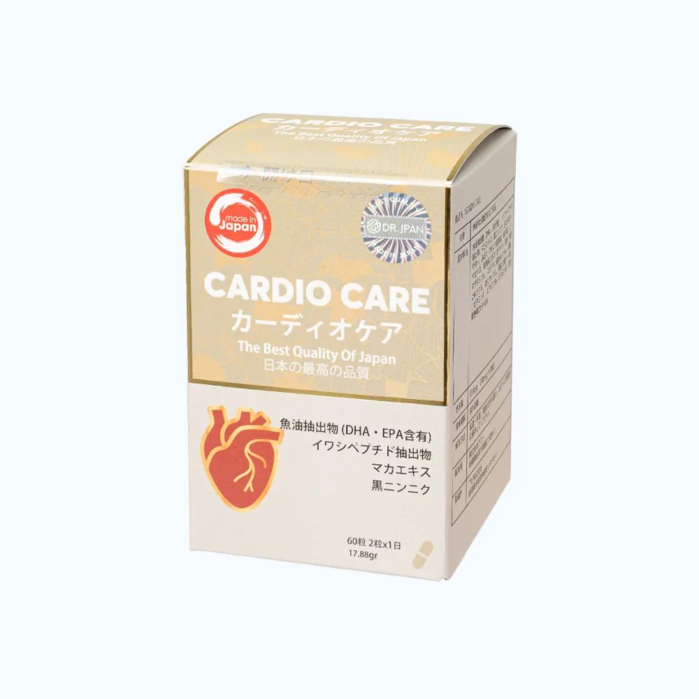 TPBVSK CARDIO CARE Hỗ Trợ Cải Thiện Tình Trạng Triglycerid Cao Trong Máu (Hộp 60 viên) 4