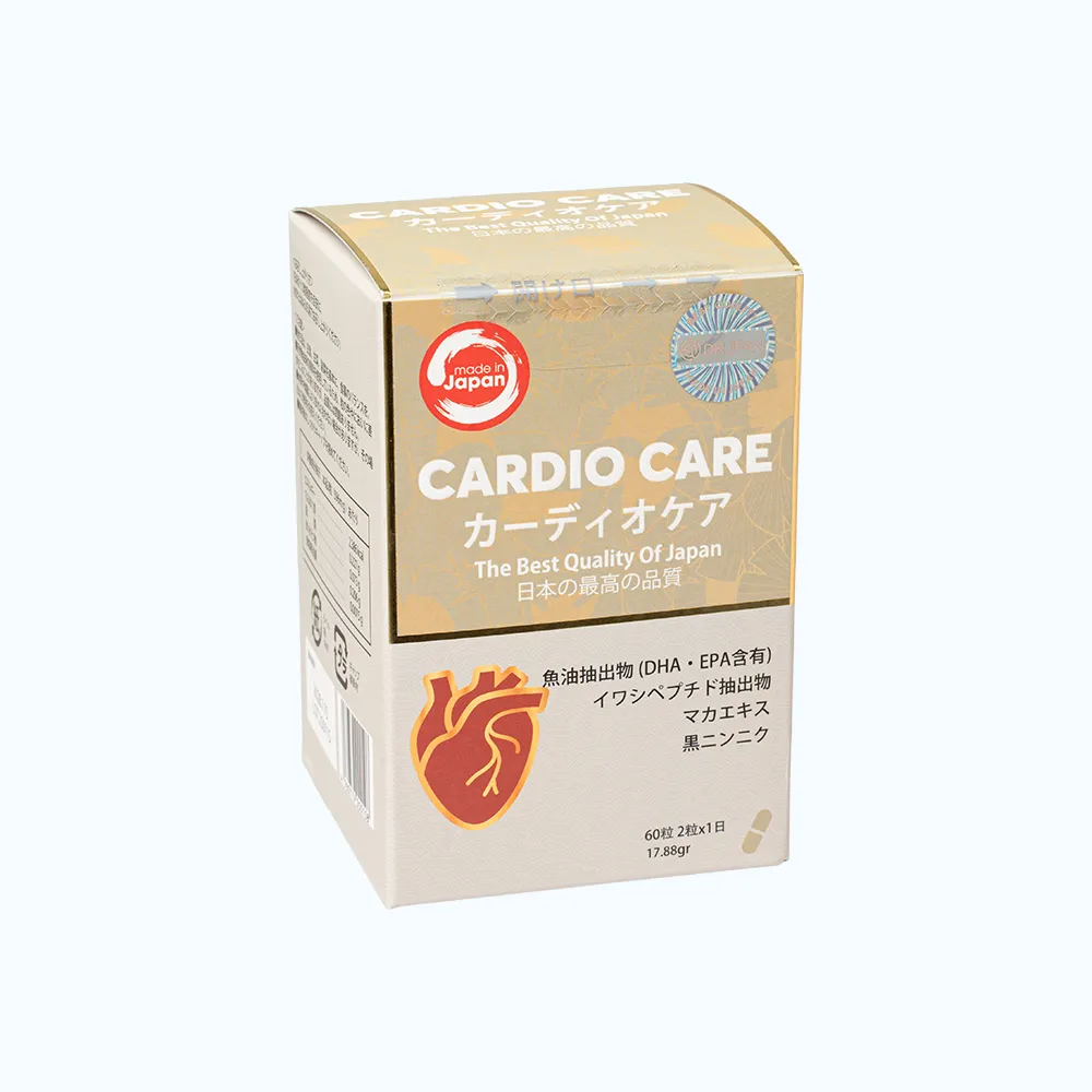 TPBVSK CARDIO CARE Hỗ Trợ Cải Thiện Tình Trạng Triglycerid Cao Trong Máu (Hộp 60 viên) 5