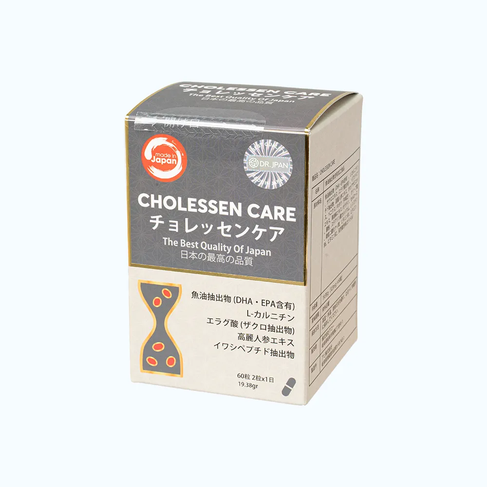 TPBVSK CHOLESSEN CARE Hỗ Trợ Cải Thiện Mỡ Máu Cao, Gan Nhiễm Mỡ (Hộp 60 viên) 4