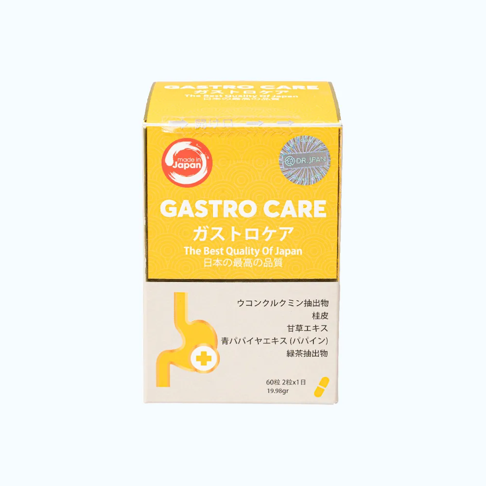 TPBVSK GASTRO CARE Hỗ Trợ Cải Thiện Đầy Bụng, Đau Vùng Thượng Vị (Hộp 60 viên) 2