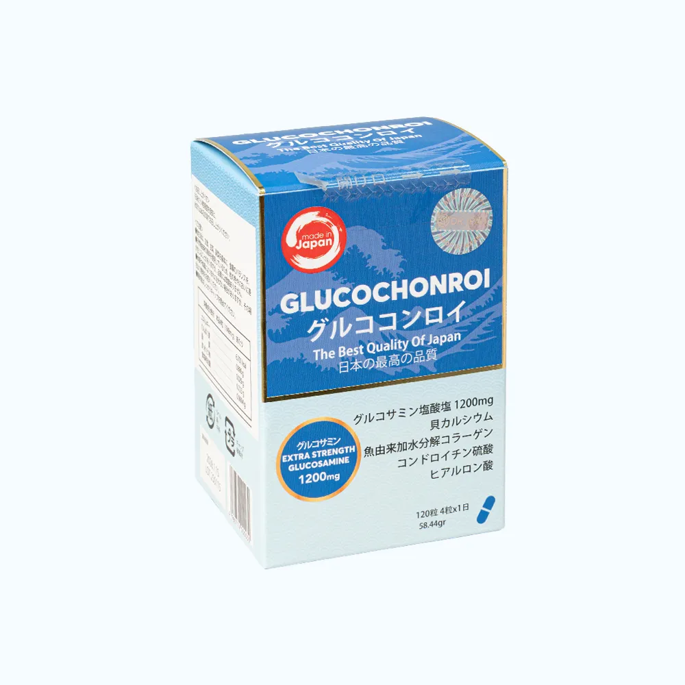 TPBVSK GLUCOCHONROI Hỗ Trợ Tăng Cường Chất Nhờn Bôi Trơn Ổ Khớp (Hộp 120 viên) 4