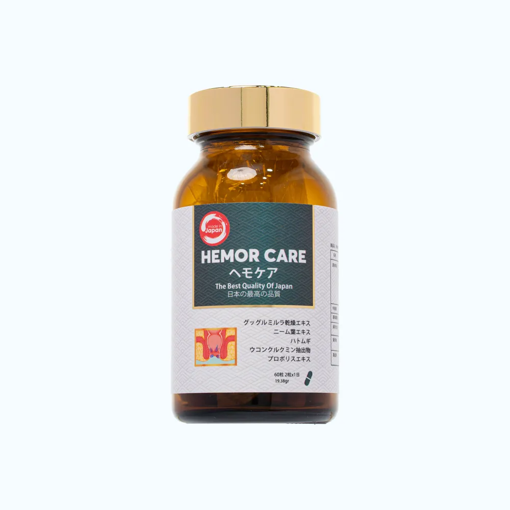TPBVSK HEMOR CARE Hỗ Trợ Cải Thiện Tình Trạng Đại Tiện Đau Và Chảy Máu Hậu Môn Do Trĩ (Hộp 60 viên) 6