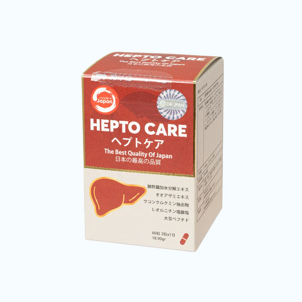 TPBVSK HEPTO CARE Hỗ Trợ Cải Thiện Chức Năng Gan (Hộp 60 viên) 4