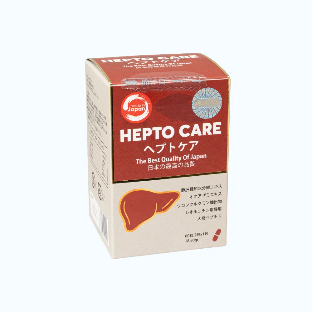 TPBVSK HEPTO CARE Hỗ Trợ Cải Thiện Chức Năng Gan (Hộp 60 viên) 5
