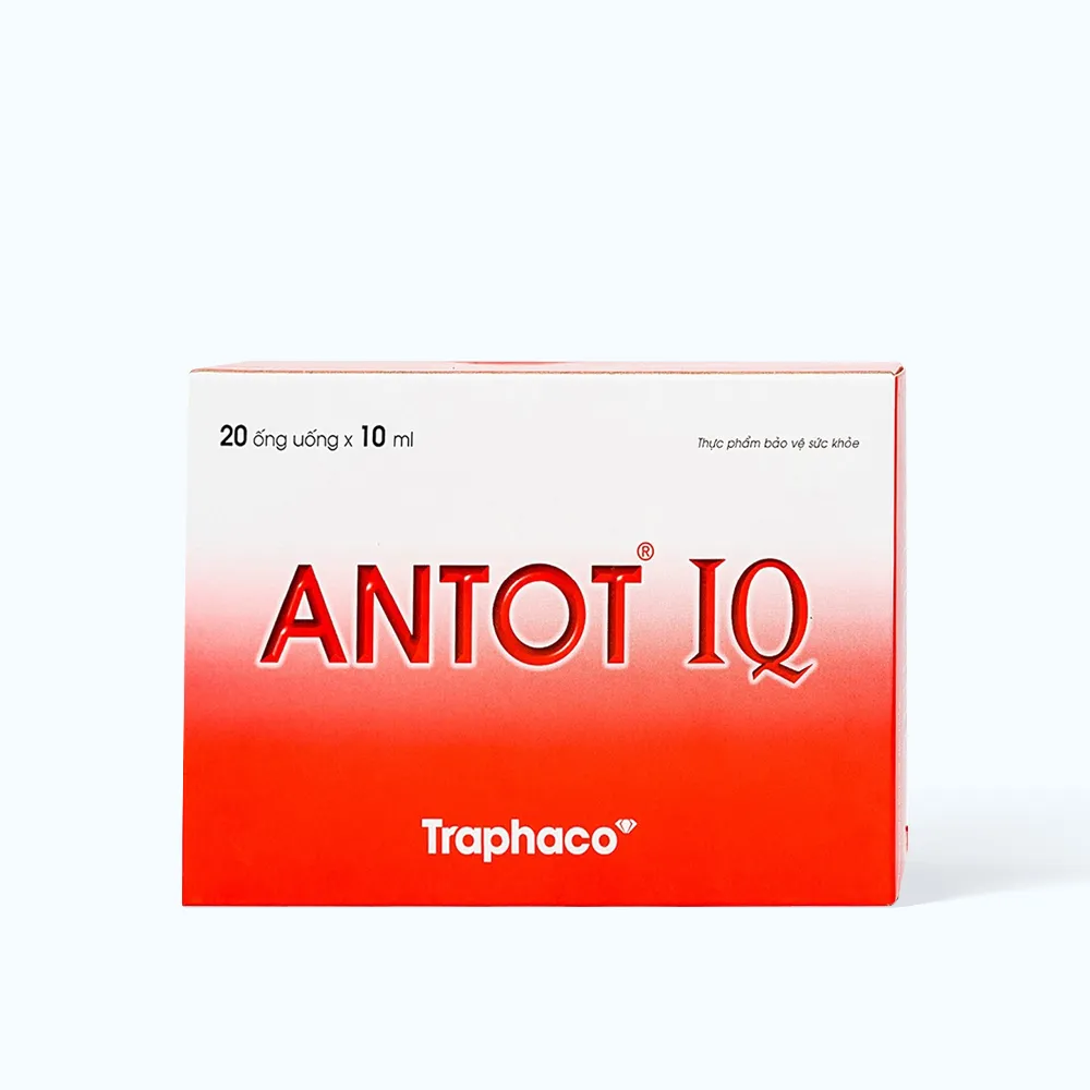 DUNG DỊCH GIÚP TRẺ ĂN NGON ANTOT IQ TRAPHACO 2X10 ỐNG