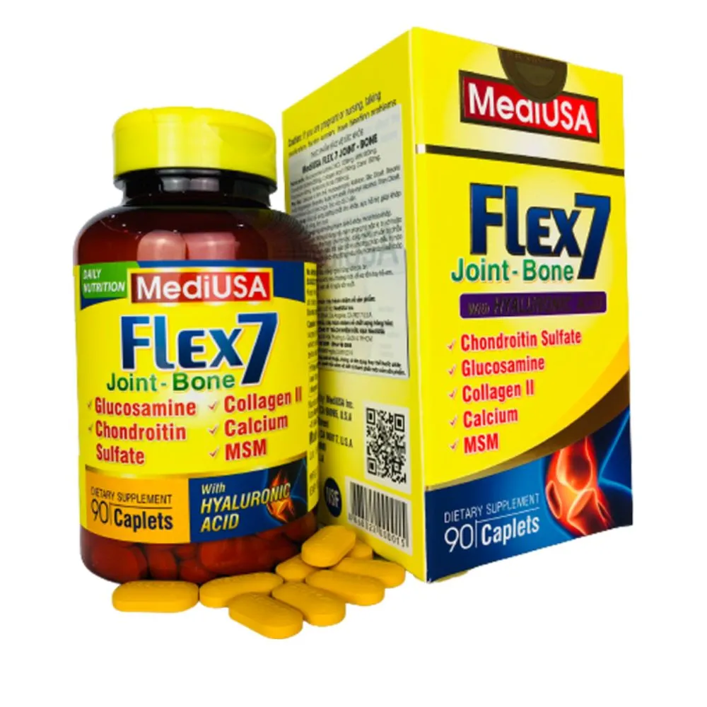 Viên bổ xương khớp MediUSA Flex 7 Joint-Bone Hộp 90 viên 4
