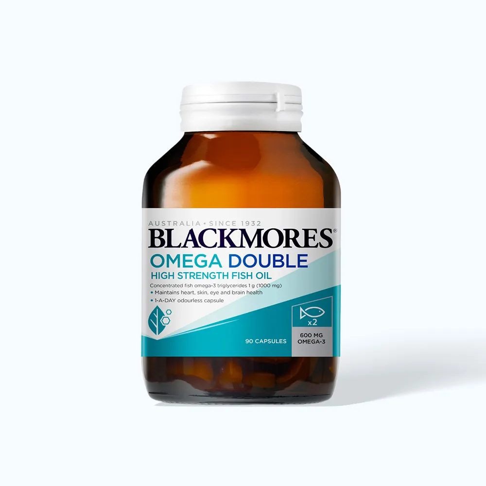 Viên dầu cá Blackmores Omega 3 Fish Oil (90 viên) hỗ trợ tim, mắt, da 2