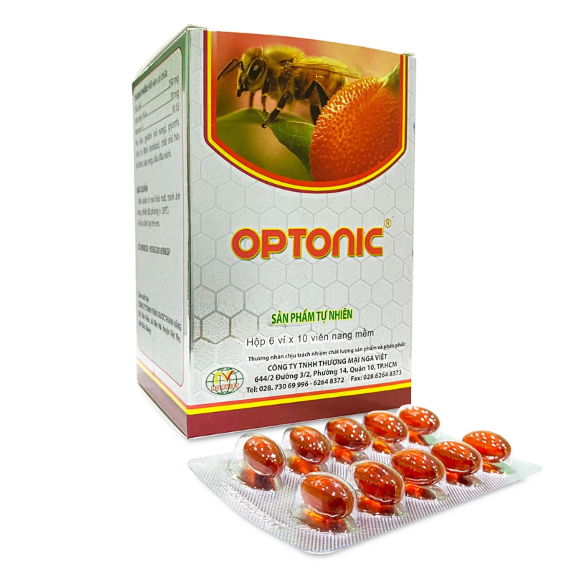 Viên dầu gấc sữa ong chúa Optonic Thanh Hằng: Tăng cường thị lực, chăm sóc da 2