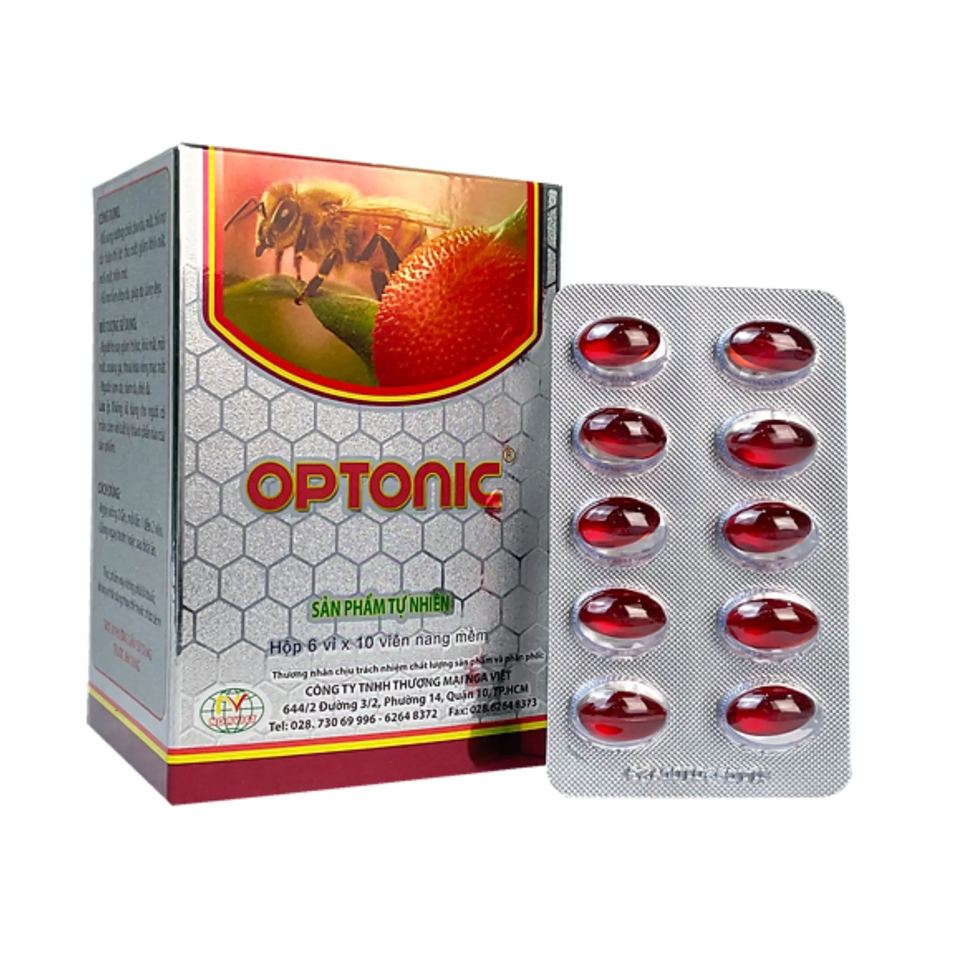 Viên dầu gấc sữa ong chúa Optonic Thanh Hằng: Tăng cường thị lực, chăm sóc da 3