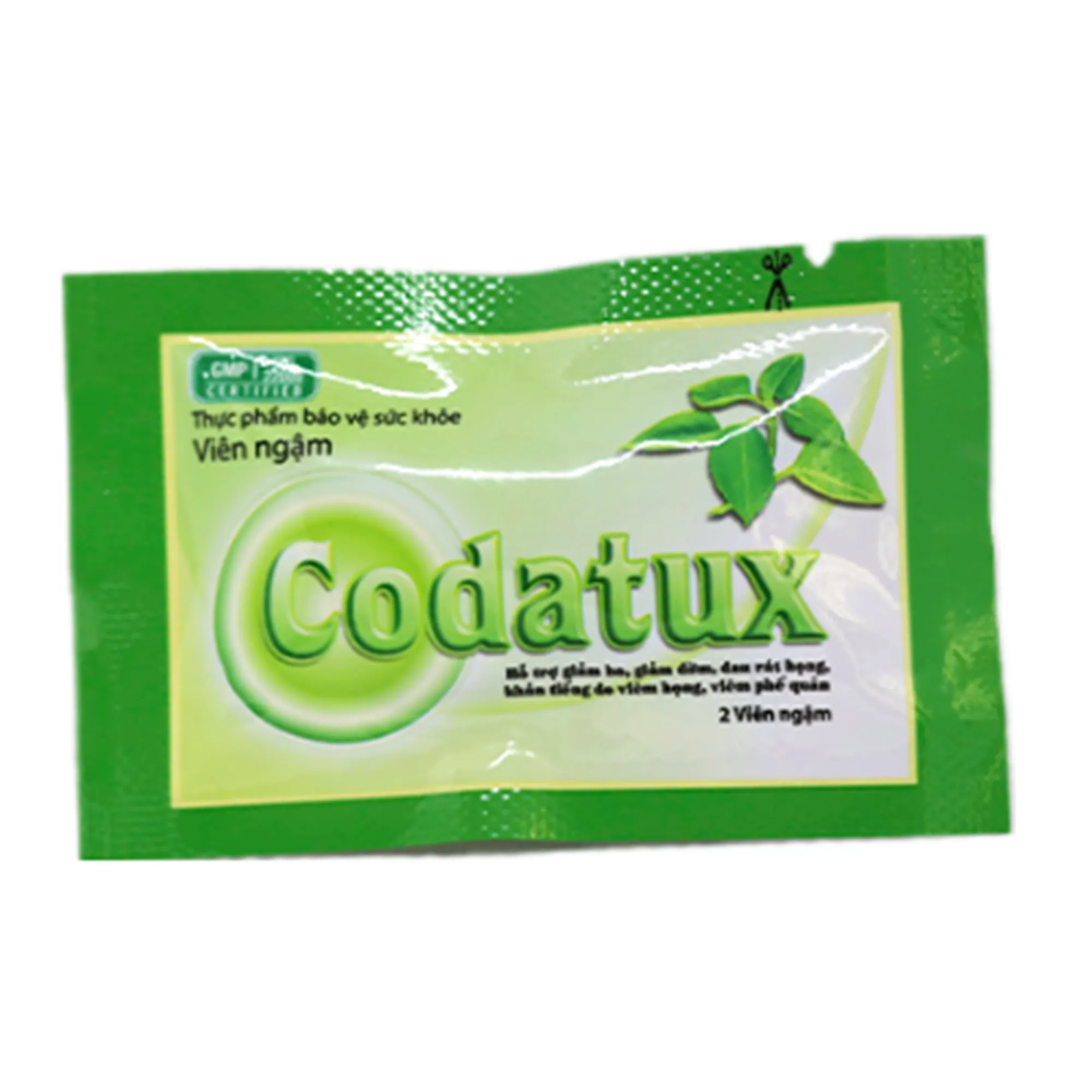 Viên ngậm Codatux ADC hỗ trợ giảm ho, long đờm, (100 vỉ x 2 viên) 4