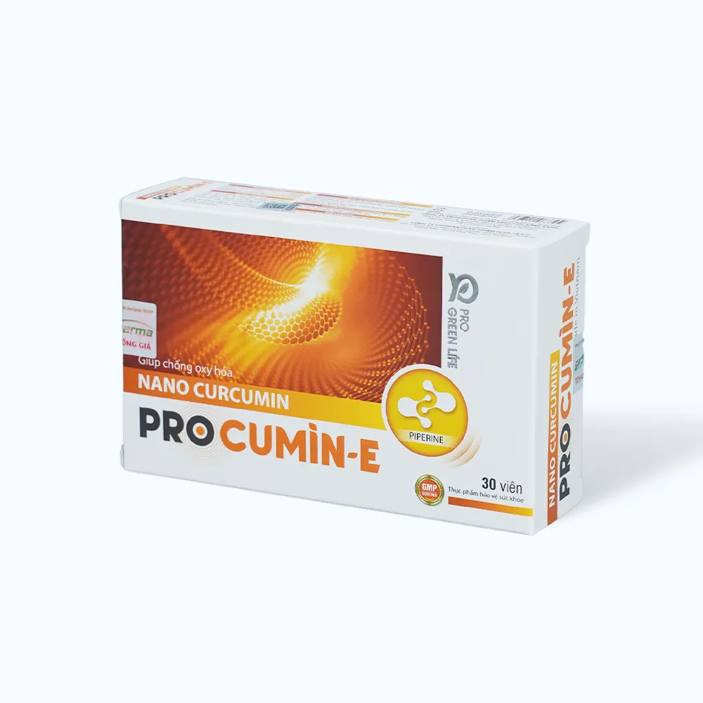 Viên nghệ Procumin-E (Hộp 3 vỉ x 10 viên) hỗ trợ dạ dày, bảo vệ niêm mạc 3