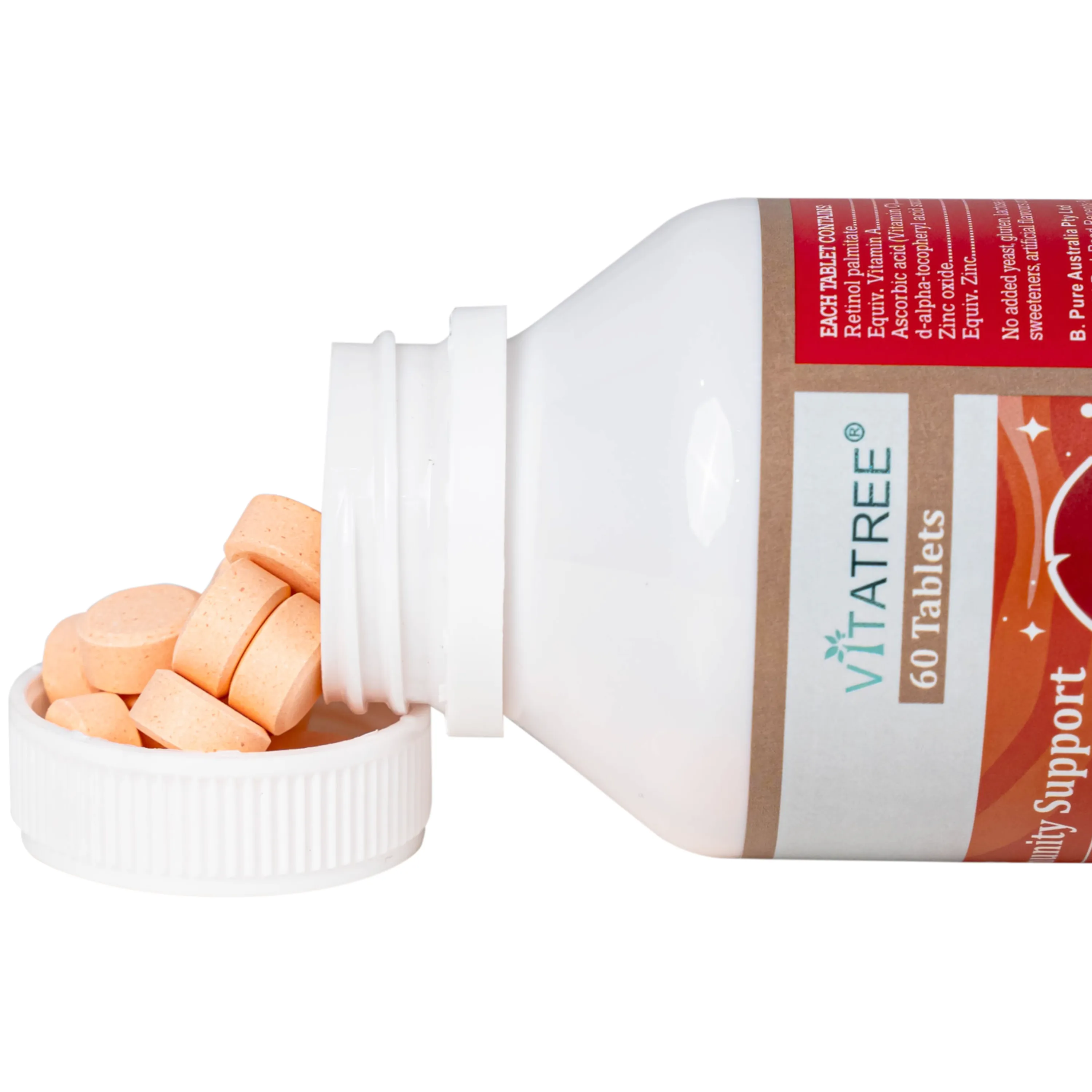 Thực phẩm bảo vệ sức khoẻ Kids Immunity Support Vitatree (Hộp 30 viên) 12