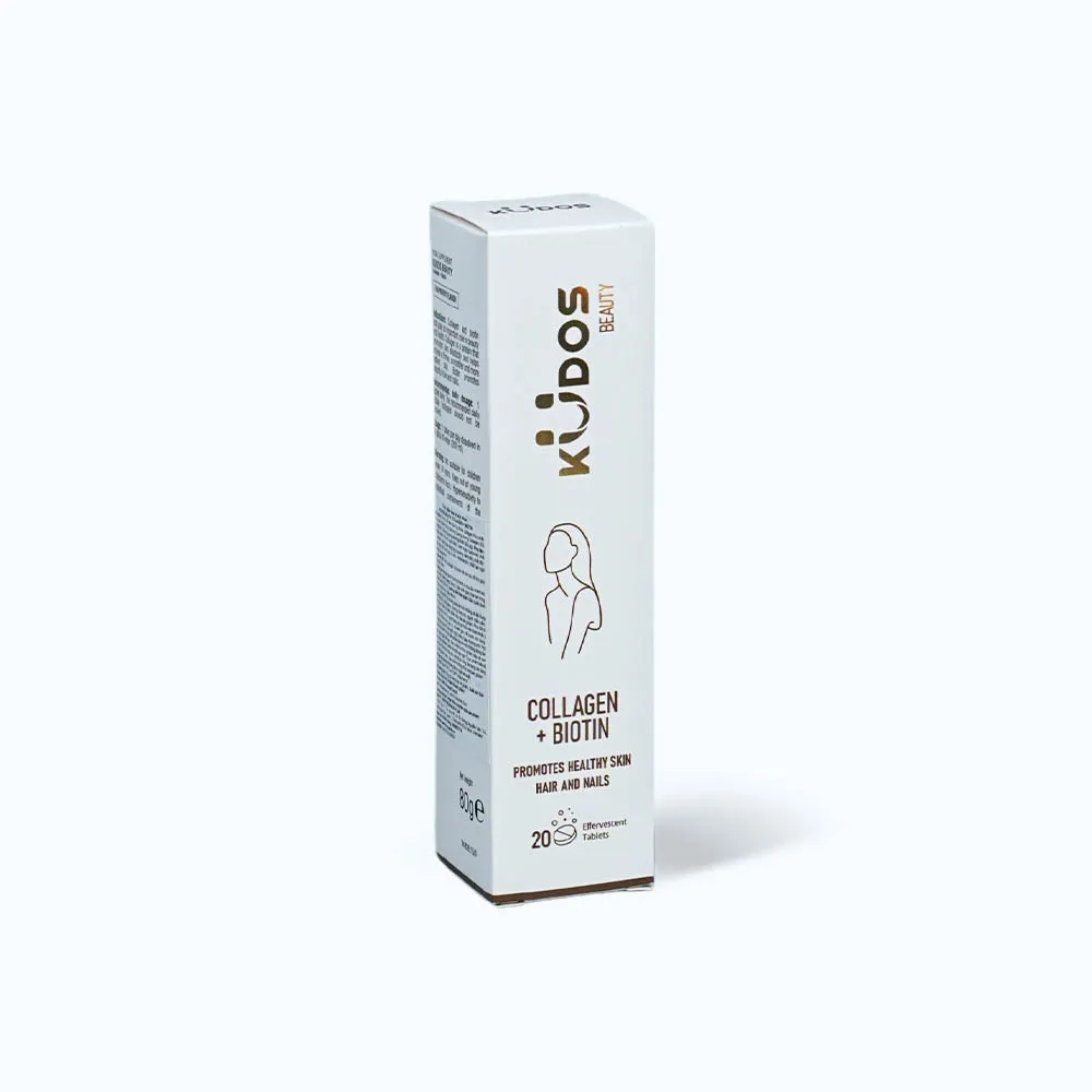 Viên sủi KUDOS Collagen + Biotin (20 viên) hỗ trợ đẹp da, tóc móng chắc khỏe 2
