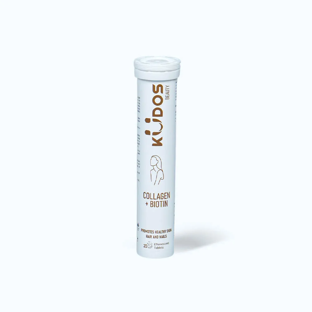 Viên sủi KUDOS Collagen + Biotin (20 viên) hỗ trợ đẹp da, tóc móng chắc khỏe 7
