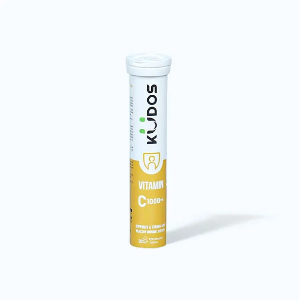 VIÊN SỦI KUDOS VITAMIN C 1000 MG HƯƠNG CHANH 20V