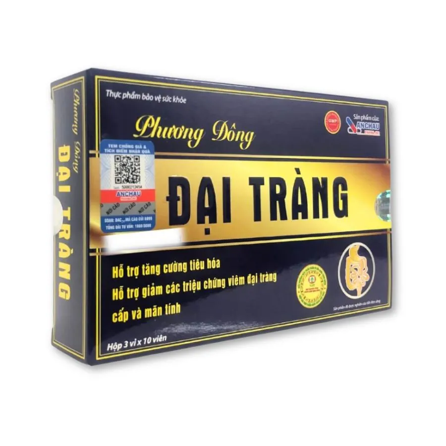 Viên uống Đại Tràng Phương Đông hỗ trợ viêm đại tràng cấp và mãn tính (Hộp 30 viên) 2