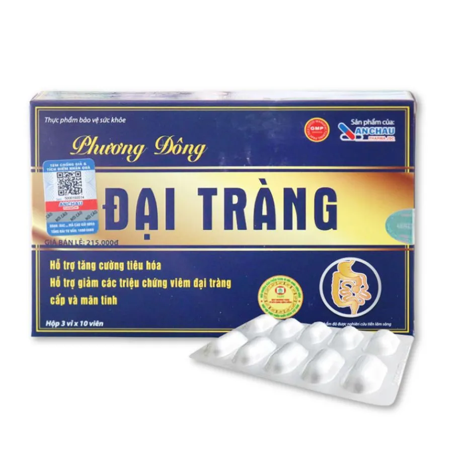 Viên uống Đại Tràng Phương Đông hỗ trợ viêm đại tràng cấp và mãn tính (Hộp 30 viên) 3