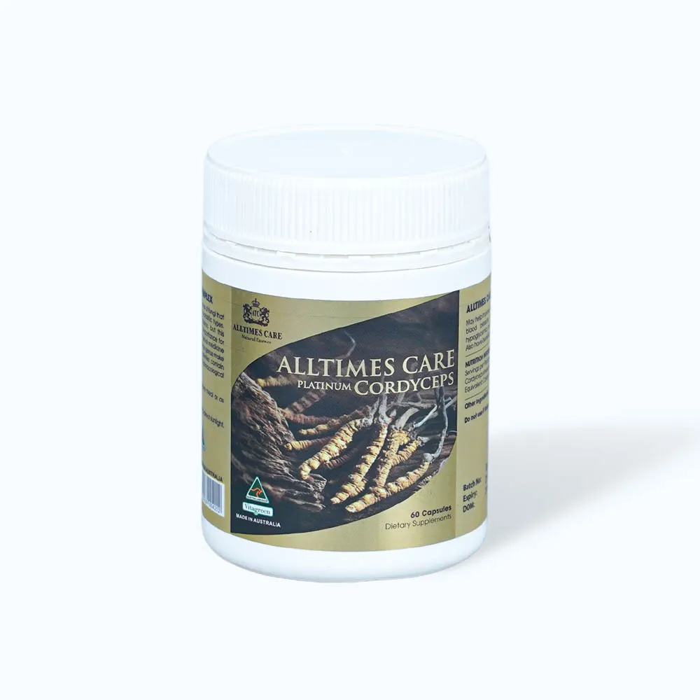 Viên uống Alltimes Care Platinum Cordyceps (Hộp 60 viên) tăng cường sức khỏe 6